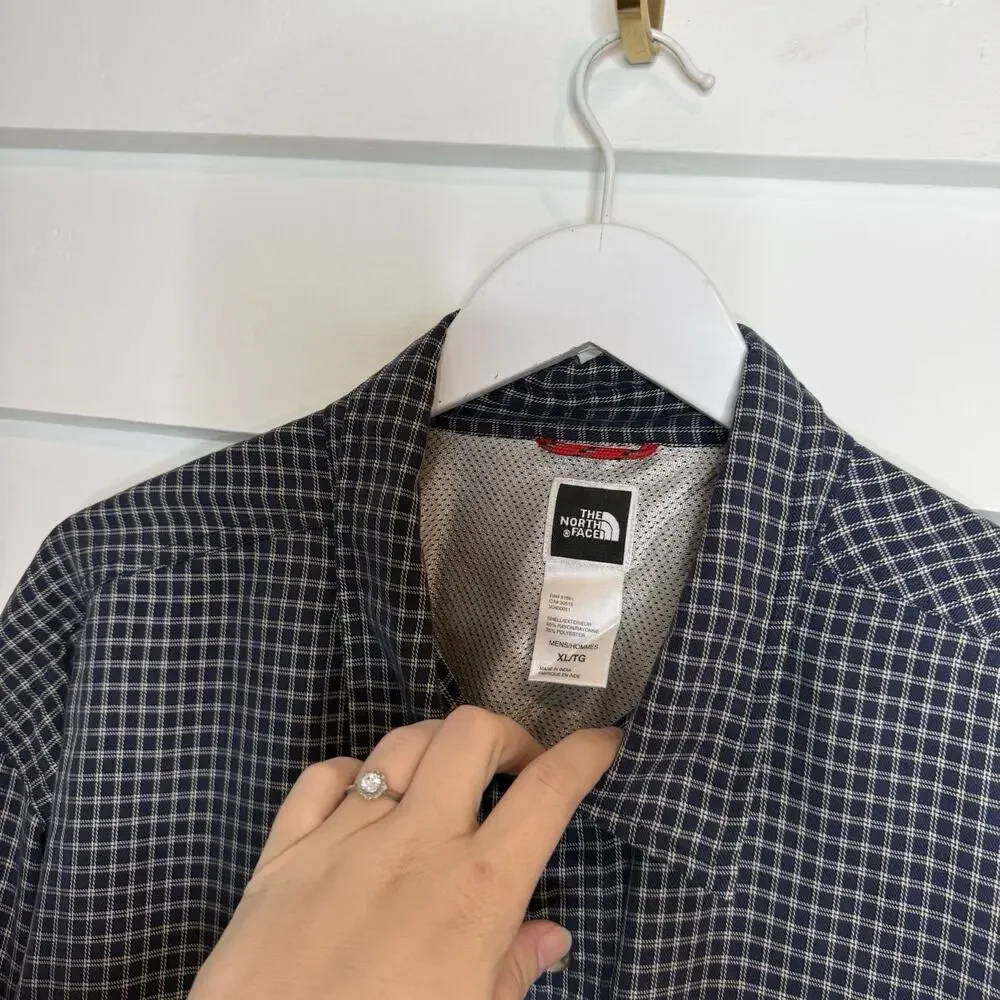 The North Face Cotton Plaid Long Sleeve Men's Button Down Shirt XL